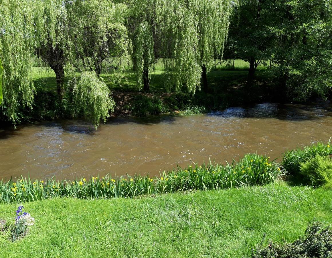 Maison Au Bord De La Riviere Dronne En Perigord Vert Saint-Front-la-Rivière Exteriör bild